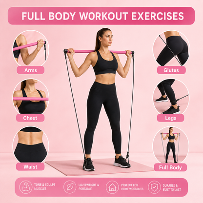 Pilates Bar – Full-Body Workout for Home
